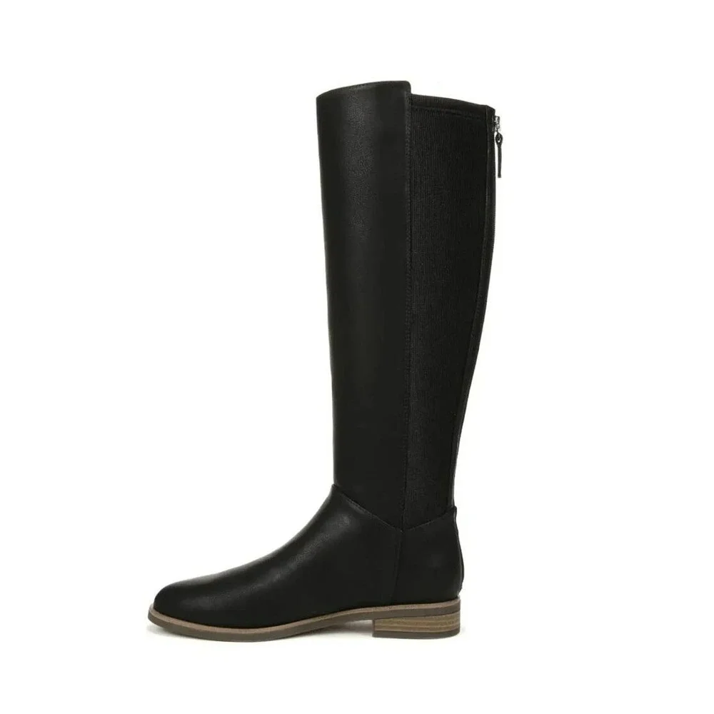 Dr. Scholls‎ Womens Astir Zip Boots Black Size 8M Treated With Odorban Silvadur